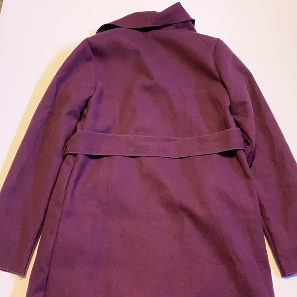 Vintage Long Thin Purple Coat - Women’s Size Small - Picture 6 of 8